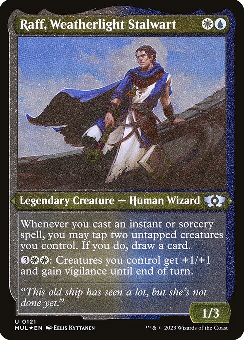 mtg weatherlight card Booster Pack Whenever you cast a historic spell Magic the Gathering [038] PLANESHIFT