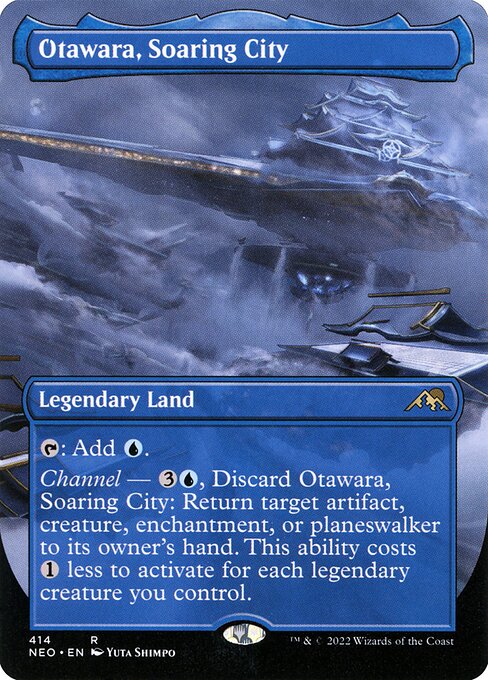 Otawara, Soaring City (#414) - Foil Extended Art Otawara, Soaring City (#414) - Foil Extended Art