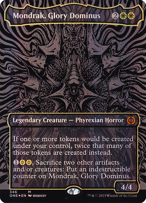 oil mtg cards Phyrexian Vindicator