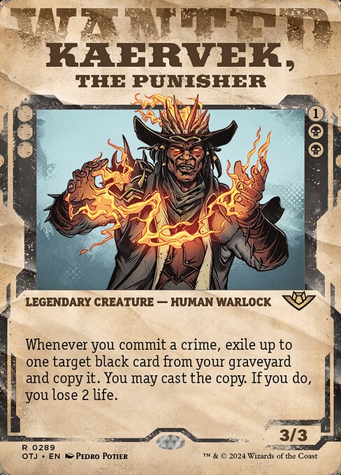 poster cards mtg Kaervek, the Punisher - Extended Art Showcase multicolor artwork The One Ring (Borderless Poster)