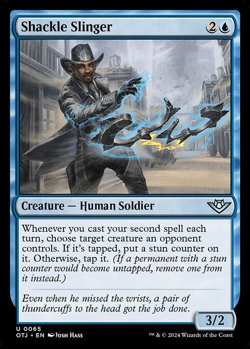 mtg gun card Ionize [Outlaws of Thunder Junction: Breaking News] Call in the Big Guns