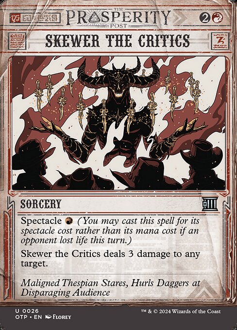 cards with spectacle mtg Spectacle Mage Art Card [Strixhaven: School of Mages Art Series] main image 1