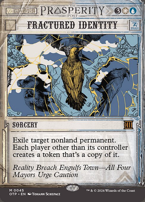 Fractured Identity - Extended Art Showcase - LaughingDragonMTG Fractured Identity - Extended Art Showcase - LaughingDragonMTG