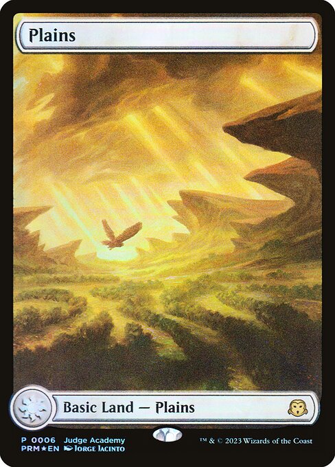 Plains - Foil Promo - LaughingDragonMTG
