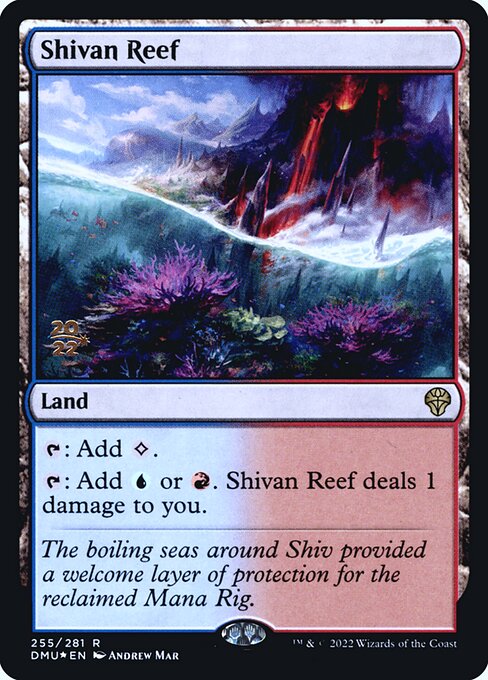 Shivan Reef - Foil Prerelease Promo - Cerberus Gaming Corp