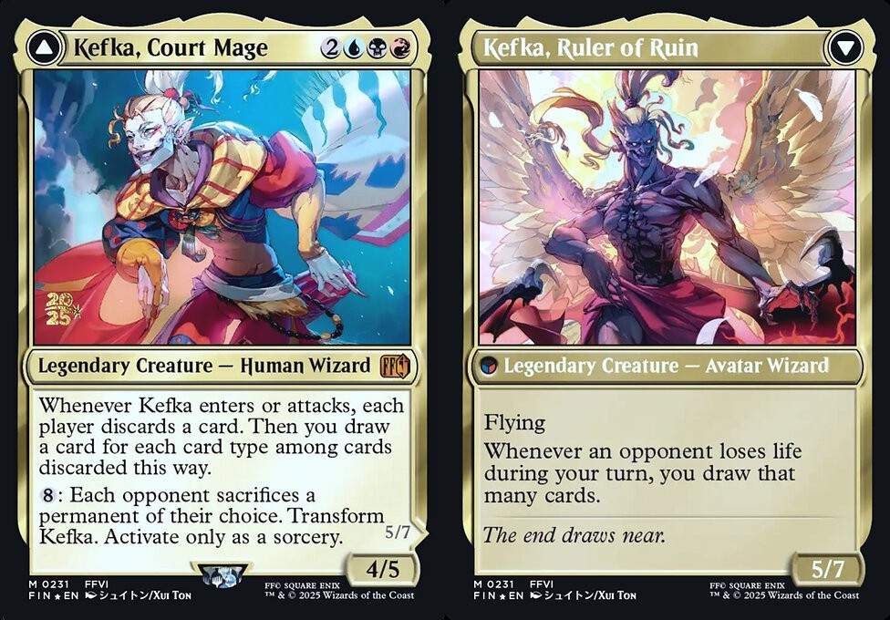 kefka court mage mtg card Kefka, / Kefka, Ruler of Ruin cEDH Proxy Deck  Gilded Goblet card Reanimator Commander deck featuring Kefka Kefka, Court Mage hits the