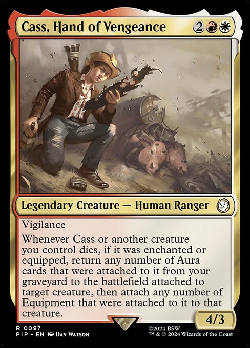 cowboy mtg cards Savvy Trader [Outlaws of Thunder Junction Commander] then attach any number of Equipment that were attached to it to that creature.  MTG Stella Lee, Wild