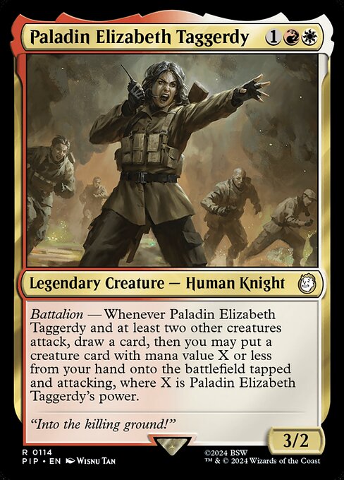 mtg battalion cards Foot Soldier Print haste When Skitterbeam Battalion enters the battlefield General Thunderbolt Ross | Marvel