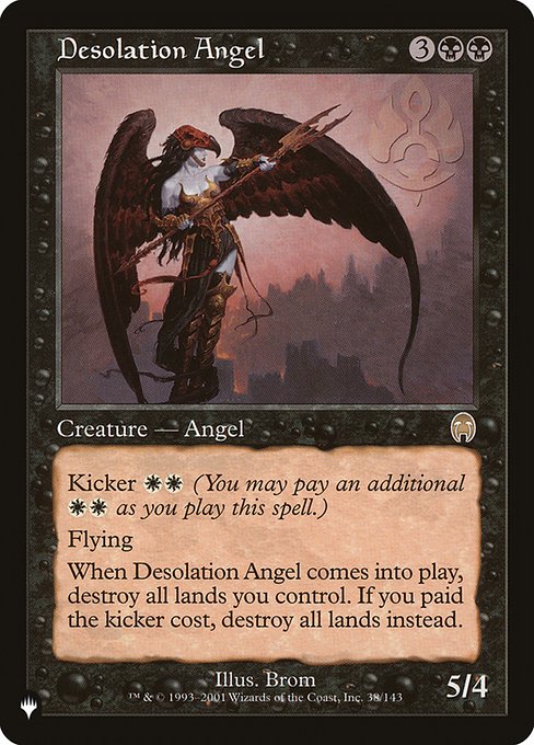 Desolation Angel - Retro Frame - LaughingDragonMTG
