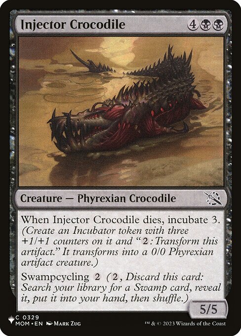 incubate cards mtg Gift of Compleation [March of the Machine] A single individual card from the Magic Is Incubate Unplayable in Commander?