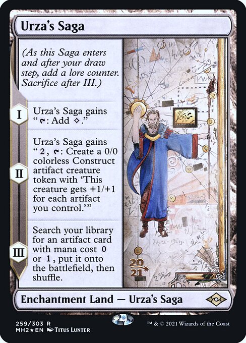 Urza's Saga - Foil Prerelease Promo - Magic Stronghold Games