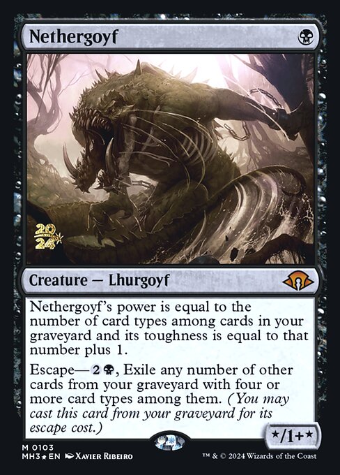 Nethergoyf - Foil Prerelease Promo