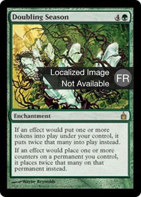 Doubling Season (FR) - Foil - LaughingDragonMTG