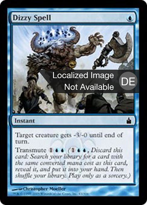 Dizzy Spell (DE) - Foil - LaughingDragonMTG