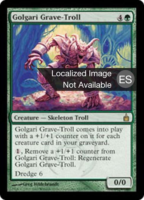 ゴルガリの墓トロール (Golgari Grave-Troll) · Ultimate