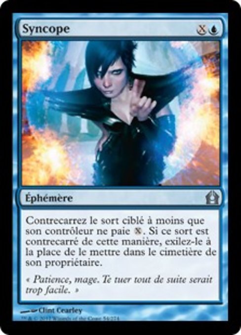 syncopate mtg final fantasy [FINAL FANTASY] The fire spell stuttered and broke Syncopate (FR) - LaughingDragonMTG