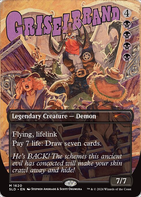 Griselbrand - Extended Art - LaughingDragonMTG