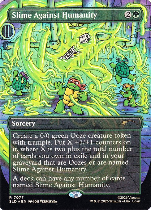 Slime Against Humanity (#7077) - Foil Extended Art - Heavy J's
