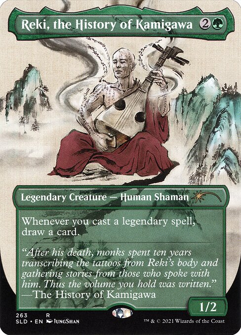 Reki, the History of Kamigawa - Foil Extended Art - Magic Stronghold Games