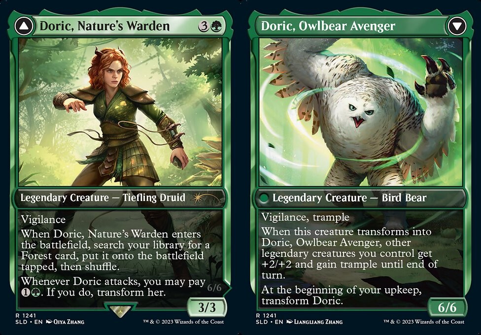 Doric, Nature's Warden // Doric, Owlbear Avenger Doric, Nature's Warden // Doric, Owlbear Avenger