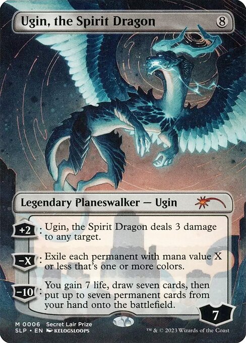 Ugin, the Spirit Dragon - Foil Extended Art Promo - Magic