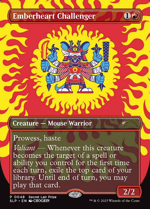 Emberheart Challenger - Extended Art Promo - Magic Stronghold Games