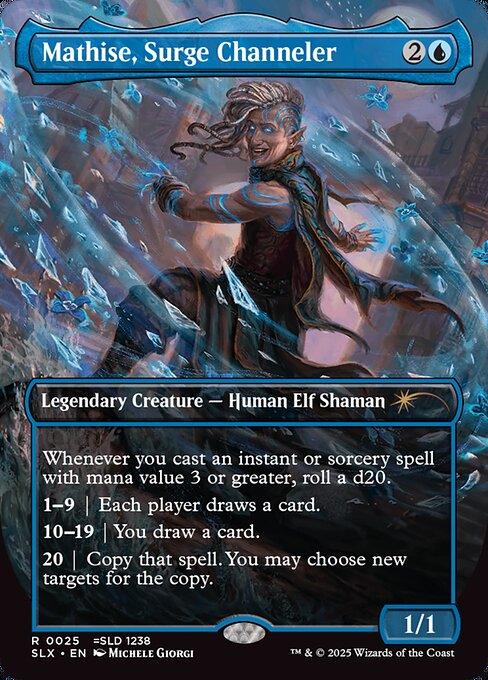 Mathise, Surge Channeler - Extended Art - LaughingDragonMTG