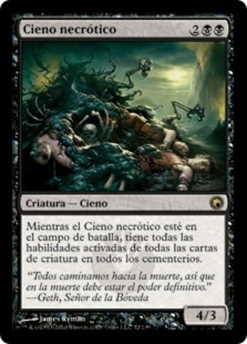 Necrotic Ooze (ES) - Foil - LaughingDragonMTG Necrotic Ooze (ES) - Foil - LaughingDragonMTG