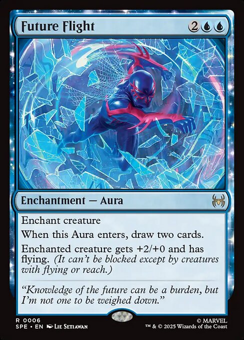 mtg blue card draw enchantment Font of Magic [Commander Legends: Battle for Baldur's Gate] Future Flight - LaughingDragonMTG