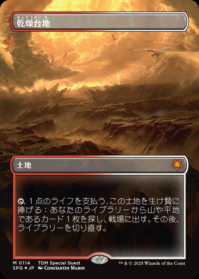 Arid Mesa 乾燥大地 FOIL 024/045 MTG Arid Mesa | Zendikar 