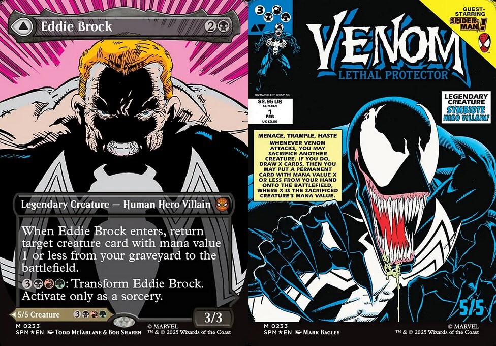 Eddie Brock // Venom, Lethal Protector (#233) - Foil Extended Art