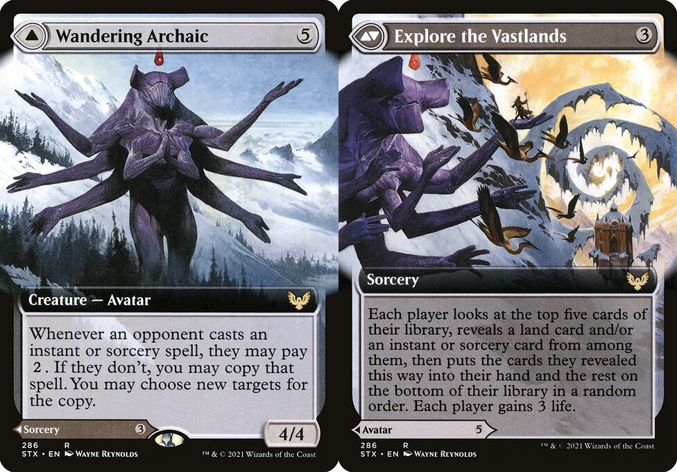 Wandering Archaic // Explore the Vastlands - Extended Art - Magic
