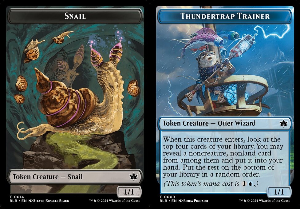 Snail // Thundertrap Trainer - Foil Token - Paragon City Games