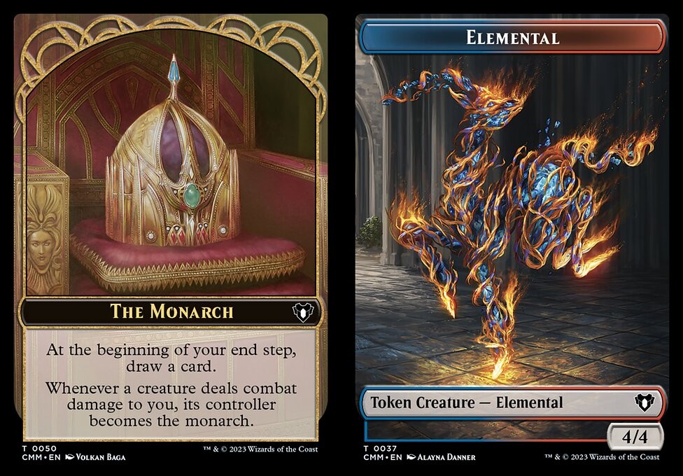 The Monarch // Elemental - Token - Magic Stronghold Games