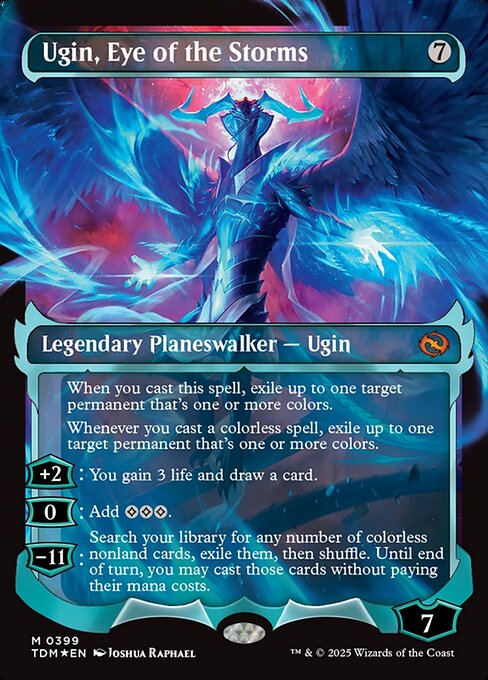 Ugin, Eye of the Storms - Foil Showcase - LaughingDragonMTG