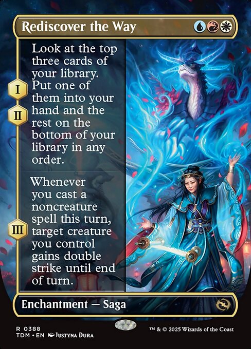 Rediscover the Way - Foil Extended Art - Magic Stronghold Games