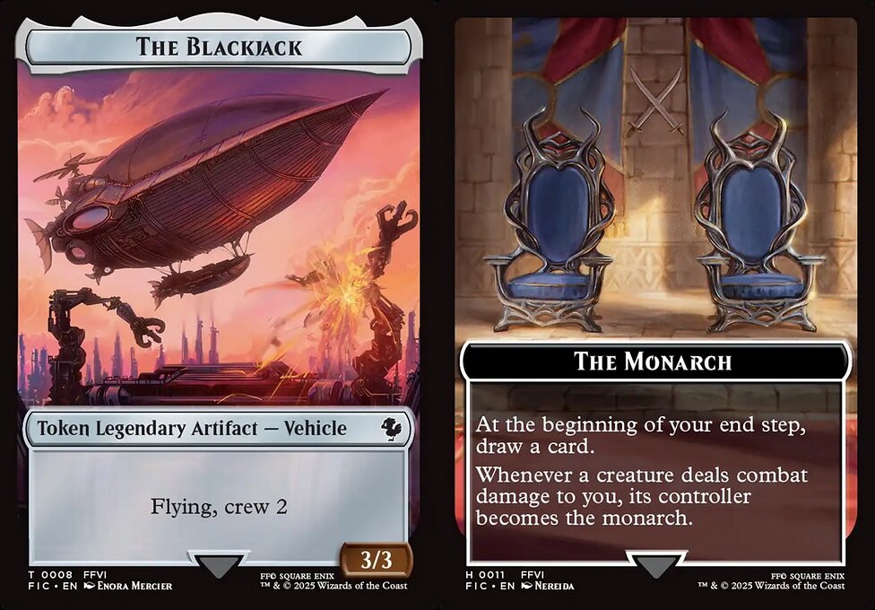 The Blackjack // The Monarch - Token - LaughingDragonMTG