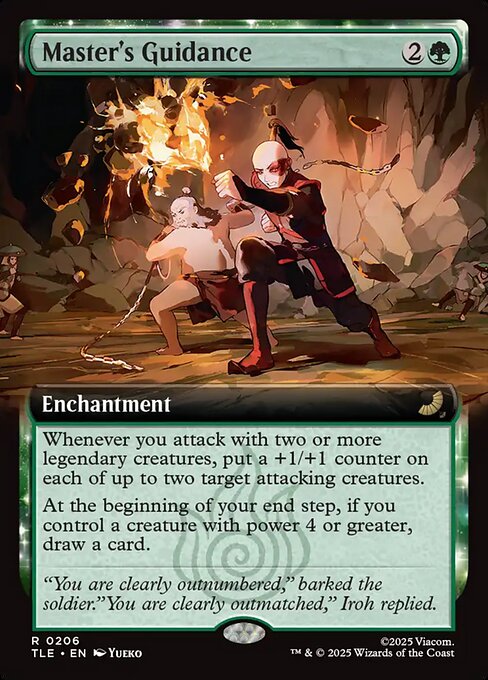 Master's Guidance - Foil Extended Art - LaughingDragonMTG