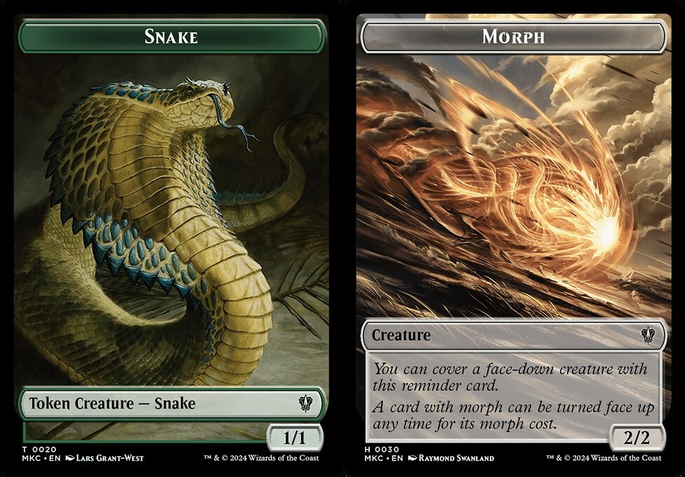 Snake // Morph - Token - Heavy J's Card House