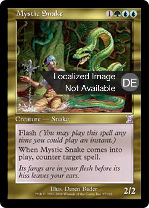 mtg snake cards Rules Text: Snake, 41 cards