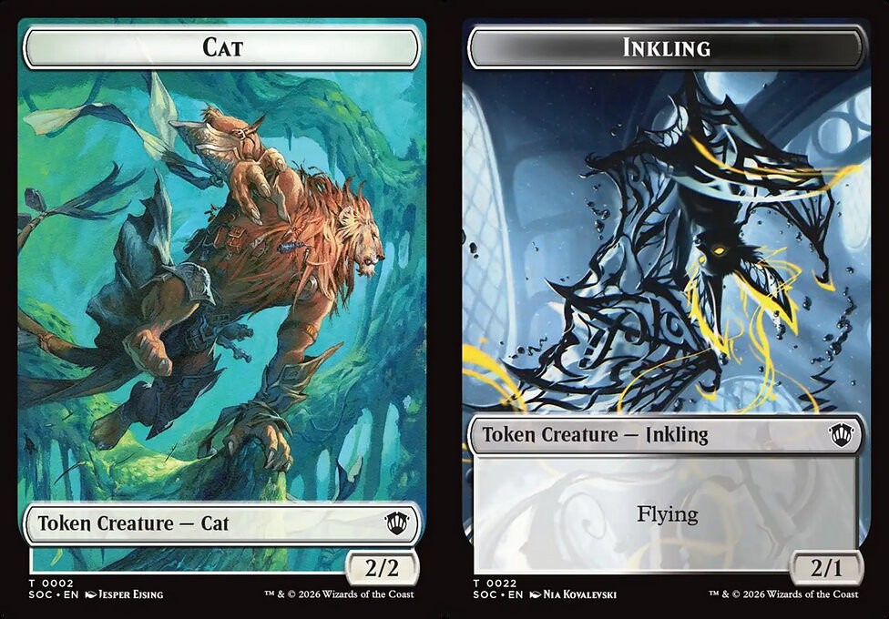 inkling cards mtg Invocation d'encrelin MTG - Strixhaven: School of Mages #195 (Franais)