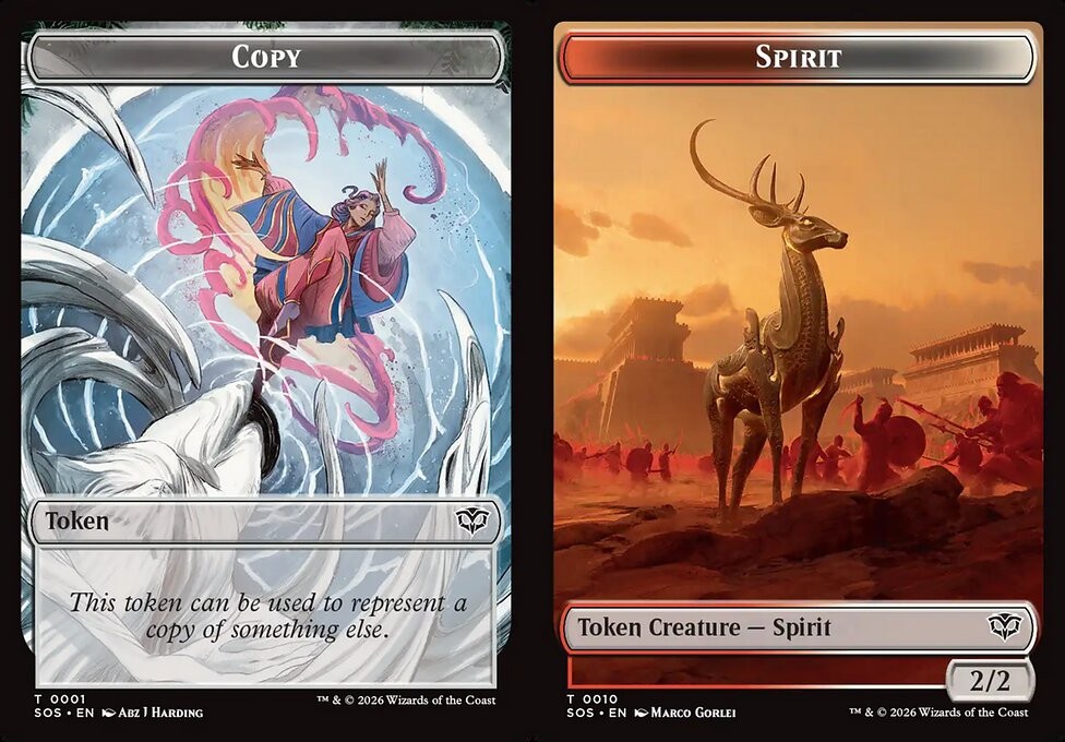 Copy // Spirit - Foil Token - Prisma Games
