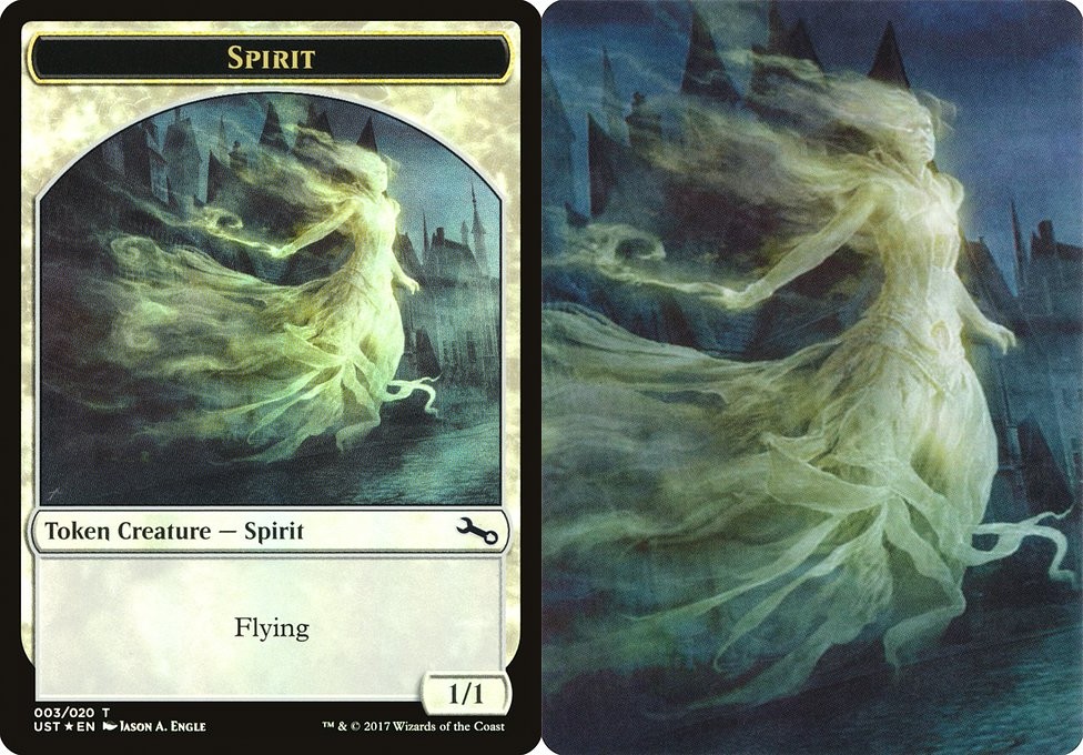Spirit // Spirit - Foil Token - Magic Stronghold Games
