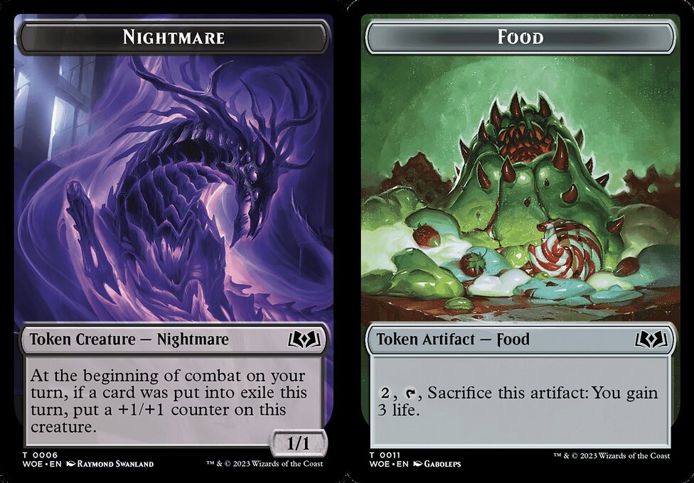 dnd mtg cards Treefolk // Food Token [The Lord of the Rings: Tales of Middle-Earth C –  TokenMTG