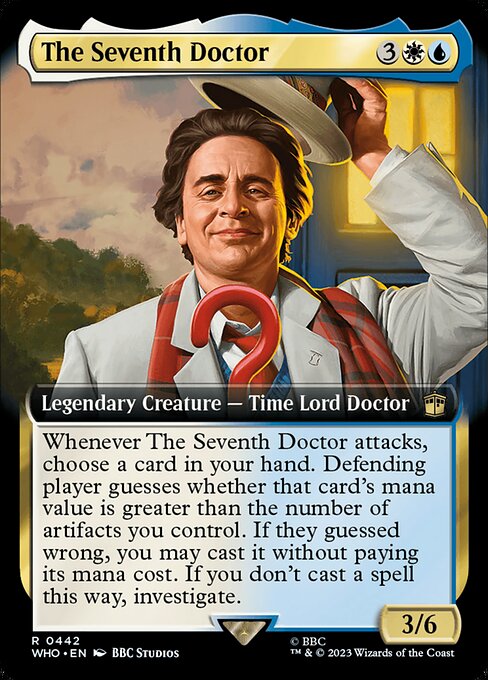 The Seventh Doctor - Extended Art - LaughingDragonMTG