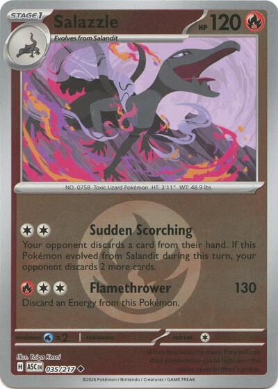 pokemon salazzle card Pokemon Salazzle-GX - 151/147 - Secret Rare