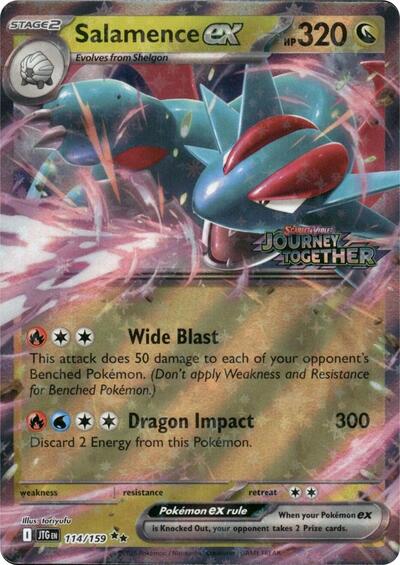 pokemon cards salamence Salamence ex 187/159