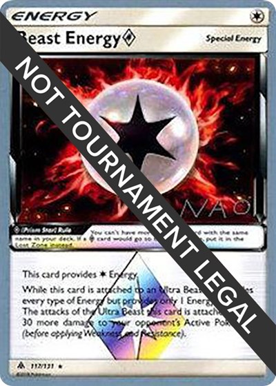 beast energy pokemon card Amazon.com: Beast Energy Prism Star - 117/131