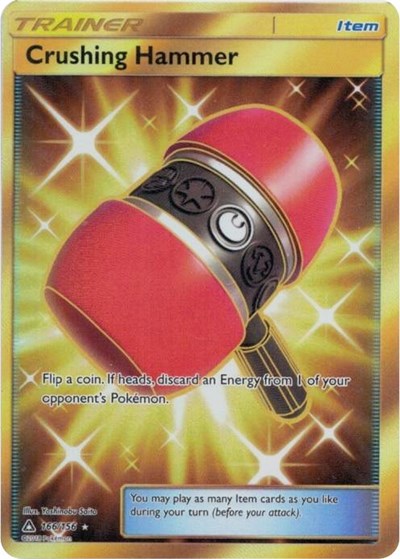 gold hammer pokemon card TCG 224/167 Pokemon  Enhanced Hammer 224/167