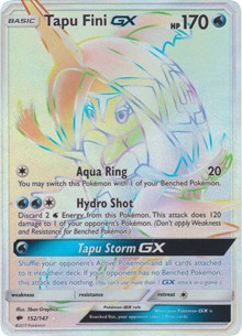 pokemon tapu fini card GX - 39/147 Tapu-fini Card Prices & Value